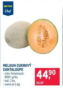Makro Meloun cukrový Cantaloupe nabídka