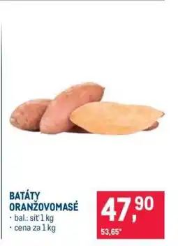 Makro Batáty oranžovomasé nabídka