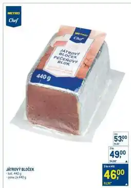 Makro Játrový bloček nabídka