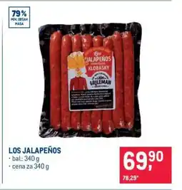 Makro Los jalapeňos nabídka