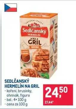 Makro Sedlčanský hermelín na gril nabídka