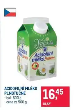 Makro Acidofilní mléko plnotučné nabídka