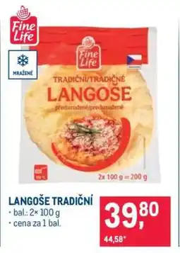 Makro Langoše tradiční nabídka