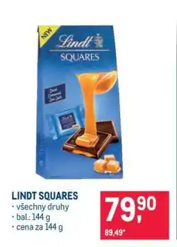 Makro Lindt Squares nabídka
