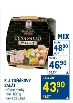 Makro F. J. TUŇÁKOVÝ SALÁT nabídka