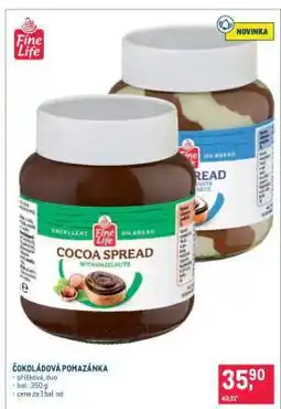 Makro ČOKOLÁDOVÁ POMAZÁNKA nabídka