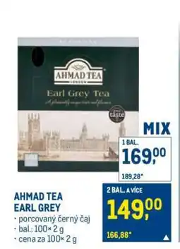 Makro AHMAD TEA EARL GREY nabídka
