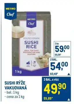 Makro SUSHI RÝŽE VAKUOVANÁ nabídka