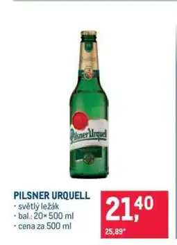 Makro Pilsner Urquell nabídka