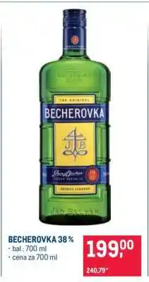 Makro Becherovka 38 % nabídka