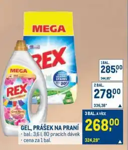 Makro GEL, PRÁŠEK NA PRANÍ nabídka