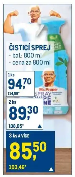 Makro Čisticí sprej nabídka