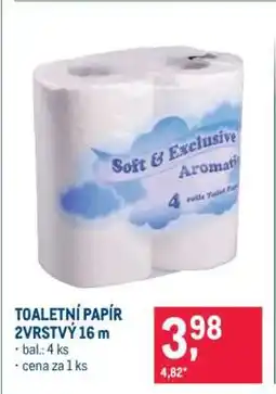Makro TOALETNÍ PAPÍR 2VRSTVÝ 16 m nabídka