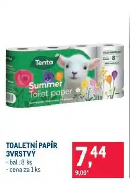 Makro Toaletní papír 3vrstvý nabídka