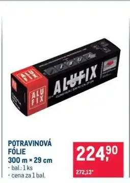 Makro Potravinová folie nabídka