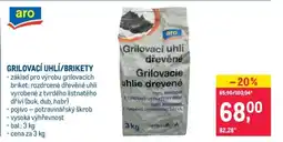 Makro GRILOVACÍ UHLÍ, BRIKETY nabídka