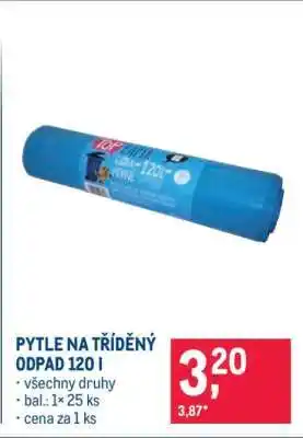 Makro Pytle na tříděný odpad 120 l nabídka