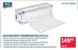 Makro VAKUOVACÍ SÁČKY VROUBKOVANÉ ROLE 15 M 1 KS nabídka