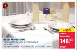 Makro UBRUSY PROFESSIONAL nabídka