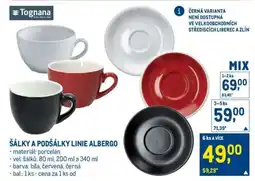 Makro Šálky a podšálky linie Albergo nabídka