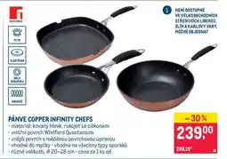 Makro PÁNVE COPPER INFINITY CHEFS nabídka