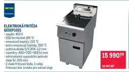 Makro ELEKTRICKÁ FRITÉZA GESDF1021 nabídka
