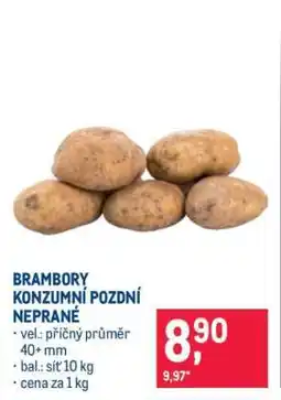 Makro Brambory konzumní pozdní neprané nabídka