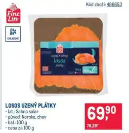 Makro Losos uzený plátky nabídka