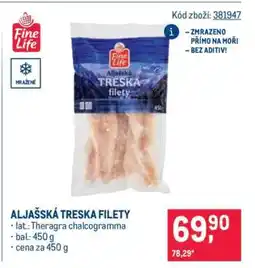 Makro Aljašská treska filety nabídka