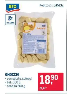 Makro Gnocchi nabídka