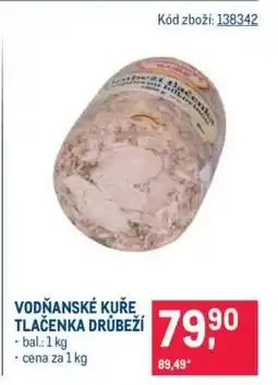 Makro VODŇANSKÉ KUŘE TLAČENKA DRŮBEŽÍ nabídka