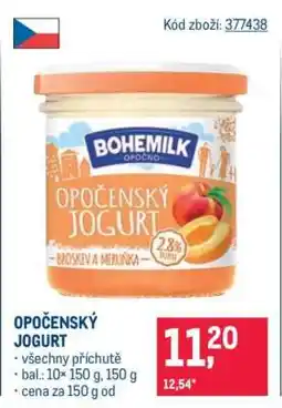 Makro Opočenský jogurt nabídka