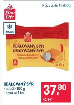 Makro Obalovaný sýr nabídka