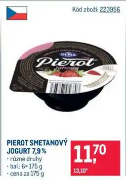 Makro PIEROT SMETANOVÝ JOGURT 7,9 % nabídka