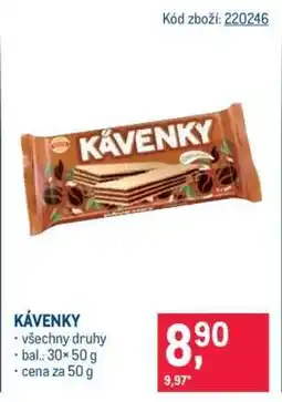 Makro Kávenky nabídka