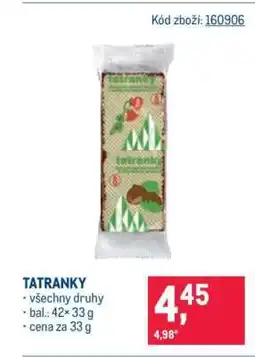 Makro Tatranky nabídka