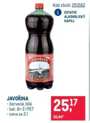 Makro Javořina nabídka