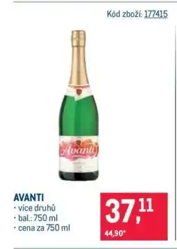Makro Avanti nabídka