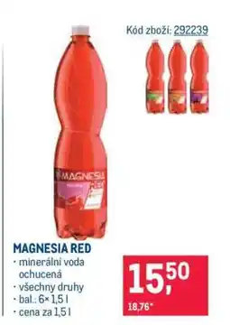 Makro Magnesia red nabídka