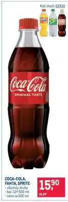 Makro Coca-Cola, Fanta, Sprite nabídka