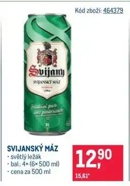 Makro Svijanský Máz nabídka