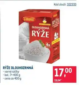 Makro Rýže dlouhozrnná nabídka