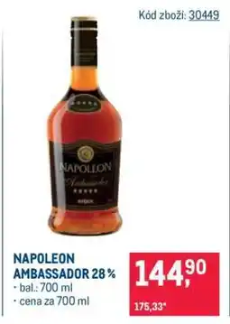 Makro Napoleon Ambassador 28 % nabídka