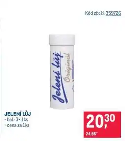 Makro Jelení lůj nabídka