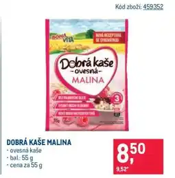 Makro DOBRÁ KAŠE MALINA nabídka