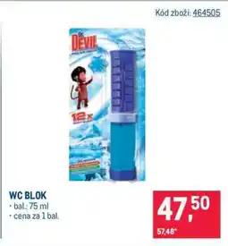 Makro WC blok nabídka