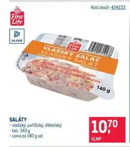 Makro Saláty nabídka