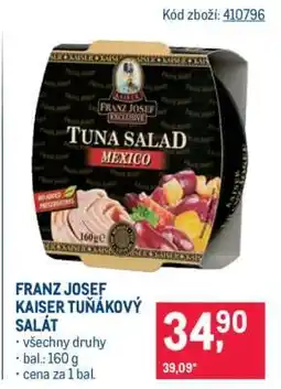 Makro FRANZ JOSEF KAISER TUŇÁKOVÝ SALÁT nabídka