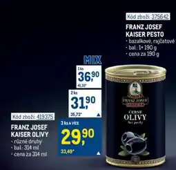 Makro FRANZ JOSEF KAISER OLIVY nabídka