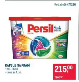 Makro KAPSLE NA PRANÍ nabídka